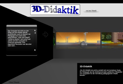 Webseite zur 3D-Didaktik
